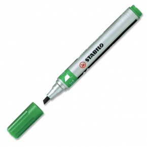 Stabilo Mark-4-all alkoholos marker vágotthegyű zöld